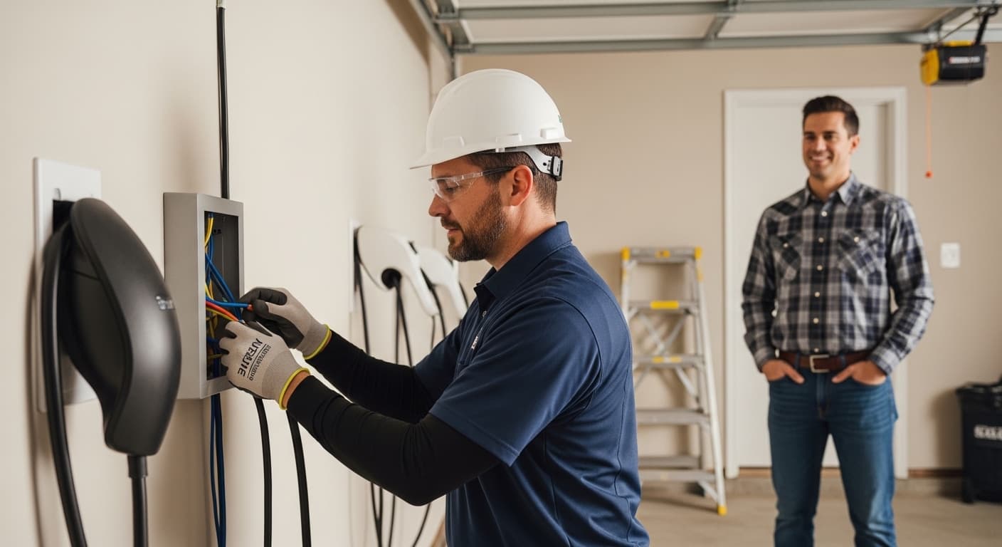 New Construction EV Charger Rough-In