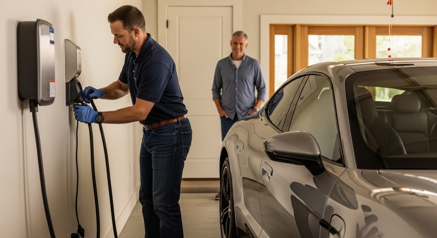 Porsche Taycan EV Charger Installation